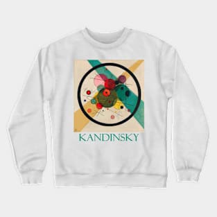 Circles in a Circle by Wassily Kandinsky Crewneck Sweatshirt